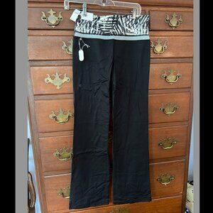 NWT Aerie Women's Black Boot Semi-Evase Pant, Large (American Eagle)